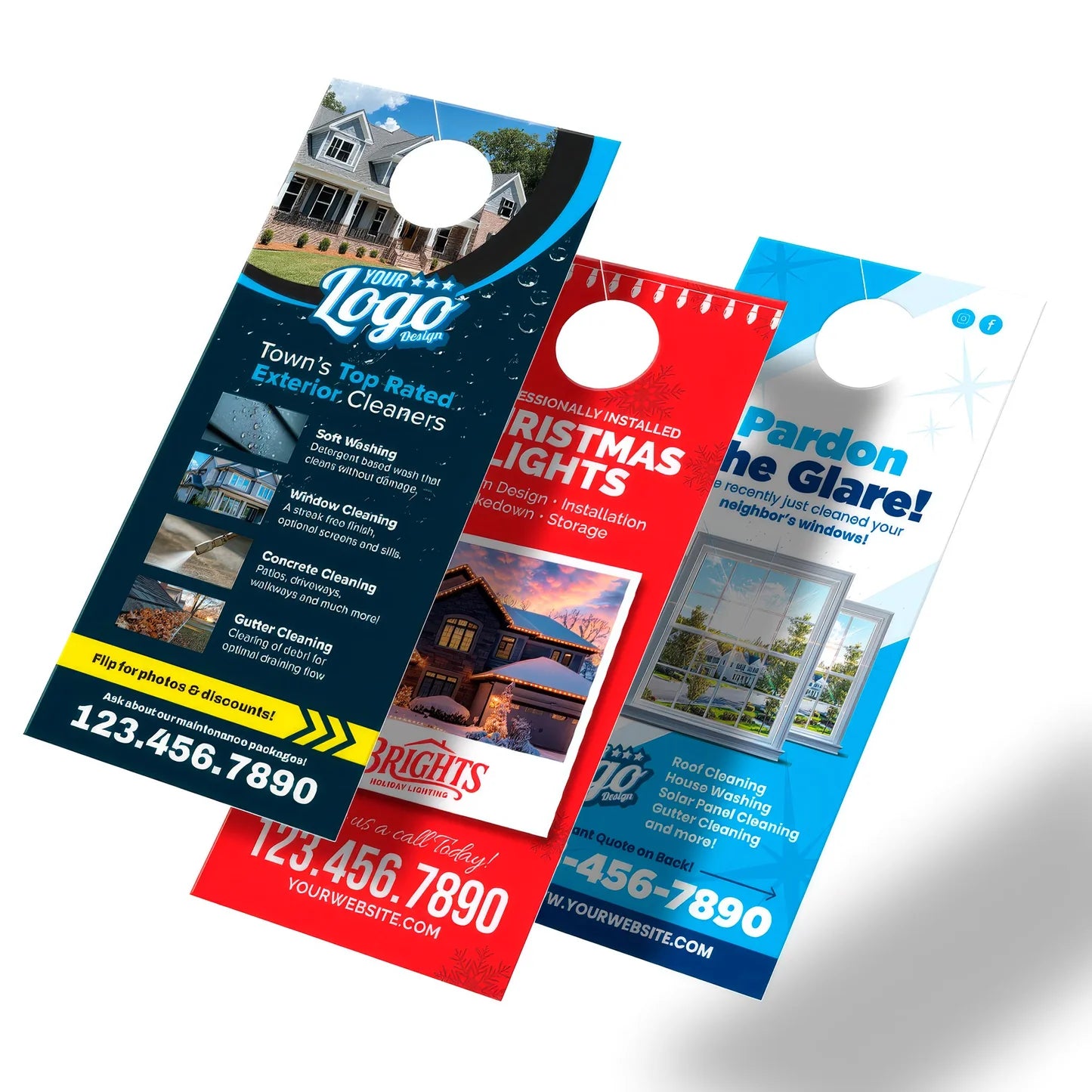 Standard Door Hangers 3.5" X 8.5"