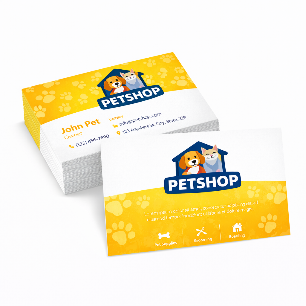 Business Cards 3.5"x2" Standard